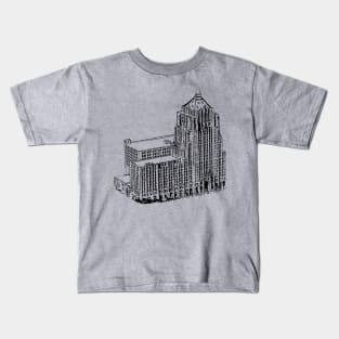 Fisher Building (Detroit) Kids T-Shirt